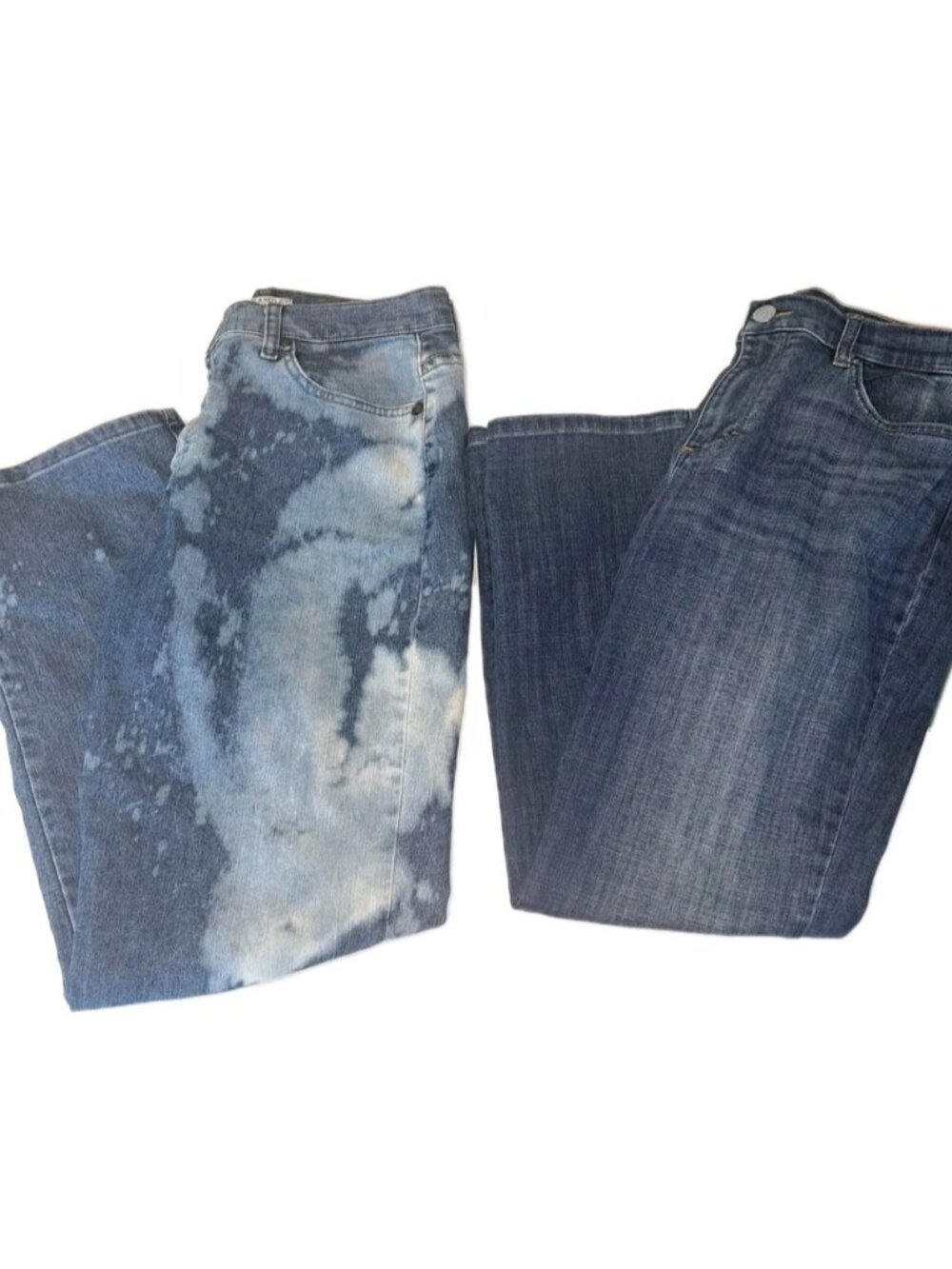 Lee Womens Size 10 Short Blue Jeans 30x28 LOT OF TWO